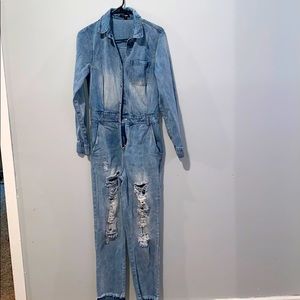 Jean jumpsuit